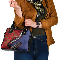 Personalised ANZAC Spirit 1915-2026 Filmstrip Tribute Shoulder Handbag Lest We Forget 25 April LT9 - Polynesian Pride