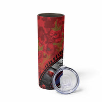 Personalised ANZAC Spirit 1915-2026 Filmstrip Tribute Skinny Tumbler Lest We Forget 25 April