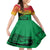 Hapi 44th Indipendens Dei Vanuatu Kid Short Sleeve Dress Yumi 1980 with Vanuatuan Beach Landscape