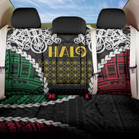 Halo Vanuatu Pride Back Car Seat Cover Vanuatuan Sand Drawing Pattern