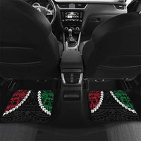 Halo Vanuatu Pride Car Mats Vanuatuan Sand Drawing Pattern