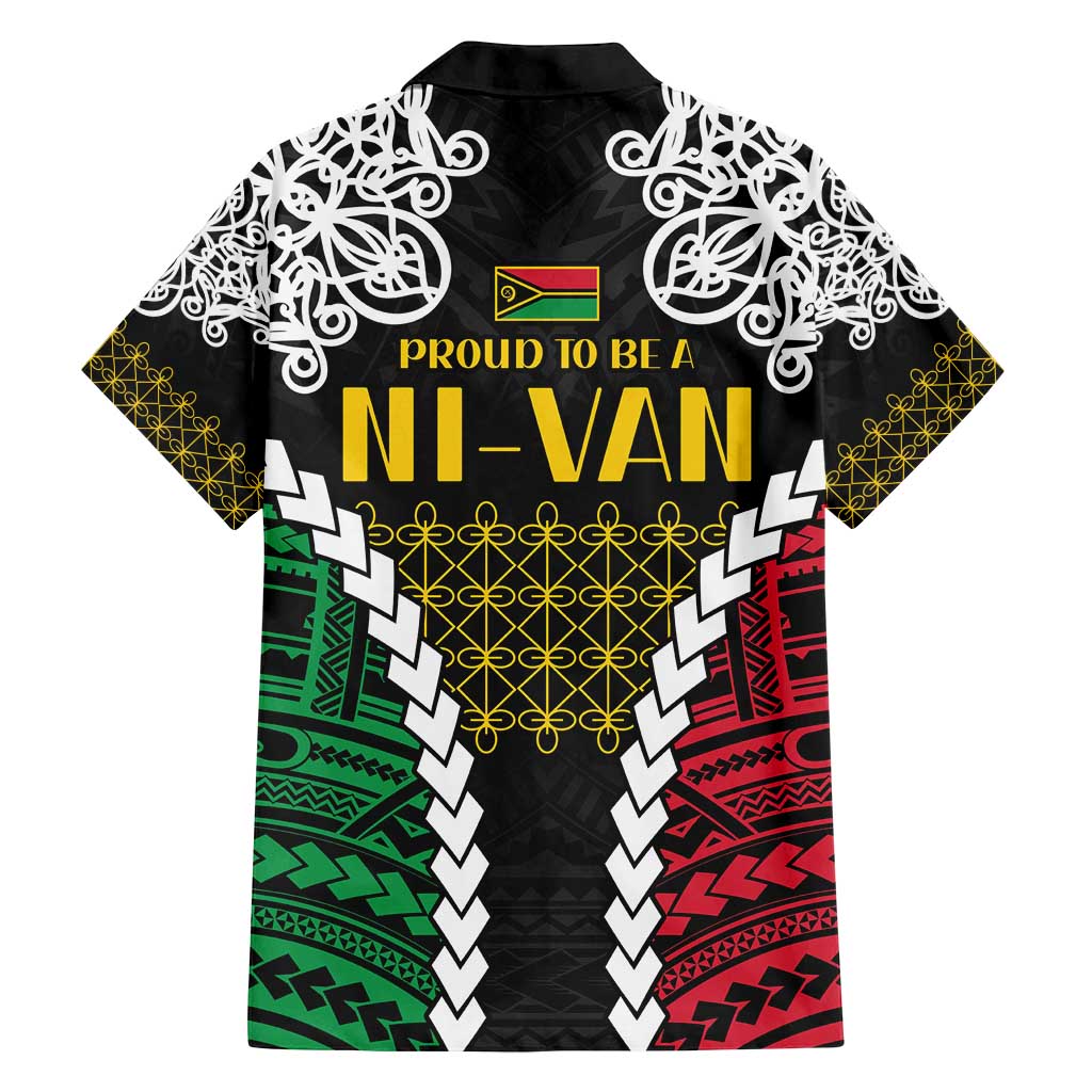 Halo Vanuatu Pride Family Matching Off Shoulder Short Dress and Hawaiian Shirt Vanuatuan Sand Drawing Pattern LT9 - Polynesian Pride