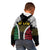 Halo Vanuatu Pride Kid Hoodie Vanuatuan Sand Drawing Pattern