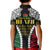 Halo Vanuatu Pride Kid Polo Shirt Vanuatuan Sand Drawing Pattern