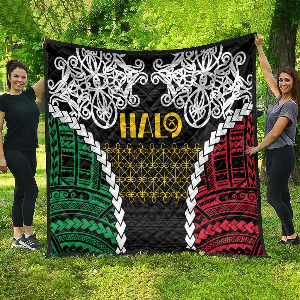 Halo Vanuatu Pride Quilt Vanuatuan Sand Drawing Pattern