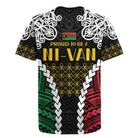 Halo Vanuatu Pride Rugby Jersey Vanuatuan Sand Drawing Pattern