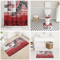 Malo e lelei Tonga Bathroom Set Ngatu Tokelau Feletoa Fata Traditional Polynesian Pattern - Polynesian Pride