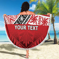 Malo e lelei Tonga Beach Blanket Ngatu Tokelau Feletoa Fata Traditional Polynesian Pattern