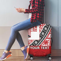 Malo e lelei Tonga Luggage Cover Ngatu Tokelau Feletoa Fata Traditional Polynesian Pattern