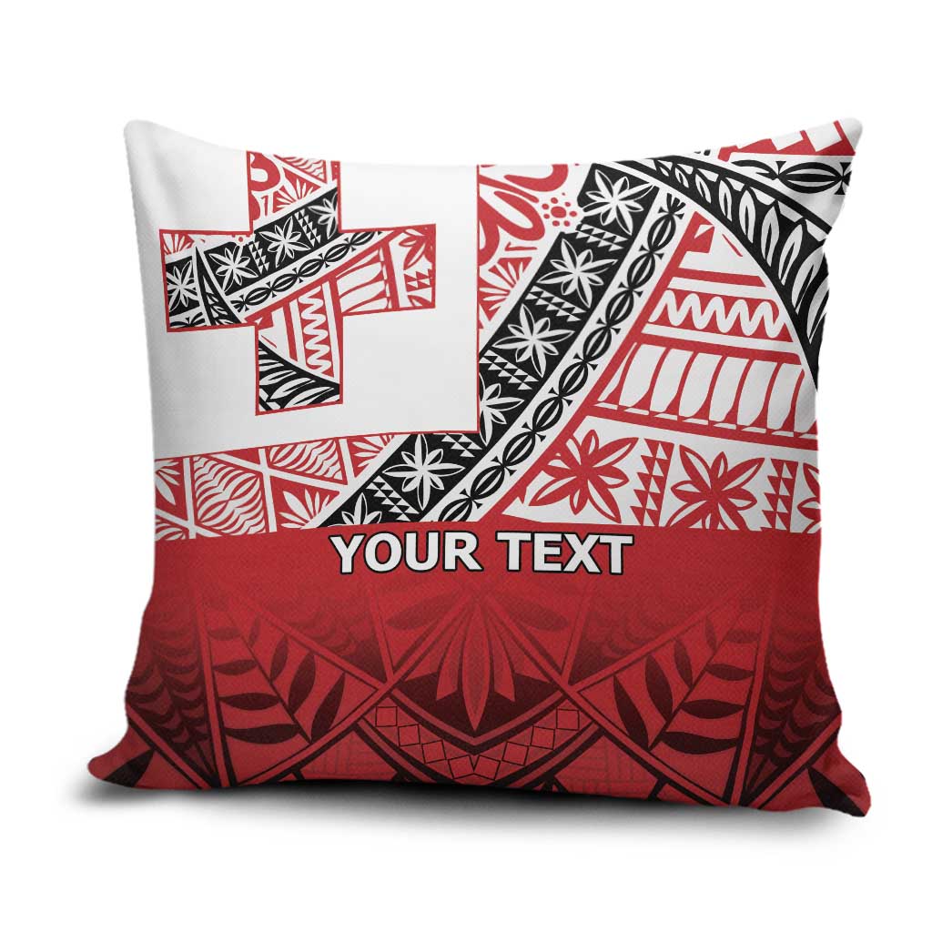 Malo e lelei Tonga Pillow Cover Ngatu Tokelau Feletoa Fata Traditional Polynesian Pattern - Polynesian Pride