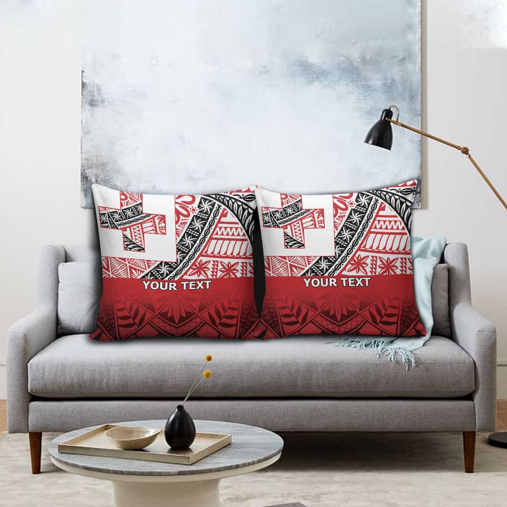 Malo e lelei Tonga Pillow Cover Ngatu Tokelau Feletoa Fata Traditional Polynesian Pattern - Polynesian Pride