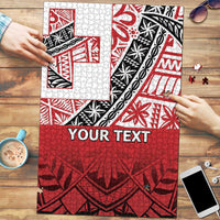 Malo e lelei Tonga Puzzle Ngatu Tokelau Feletoa Fata Traditional Polynesian Pattern - Polynesian Pride