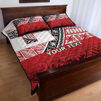 Malo e lelei Tonga Quilt Bed Set Ngatu Tokelau Feletoa Fata Traditional Polynesian Pattern