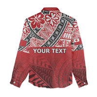 Malo e lelei Tonga Women Casual Shirt Ngatu Tokelau Feletoa Fata Traditional Polynesian Pattern