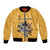 Custom Rugby Southern Hemisphere Bomber Jacket Argentina AUNZ South Africa Mascot Gold - Polynesian Pride