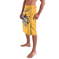 Custom Rugby Southern Hemisphere Lavalava Argentina AUNZ South Africa Mascot Gold - Polynesian Pride