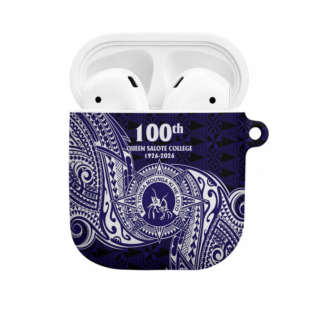 Tonga Queen Salote College 100th Years AirPods Case Est 1926 Tongan Ngatu Tapa - Polynesian Pride