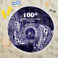 Tonga Queen Salote College 100th Years Beach Blanket Est 1926 Tongan Ngatu Tapa - Polynesian Pride