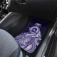 Tonga Queen Salote College 100th Years Car Mats Est 1926 Tongan Ngatu Tapa - Polynesian Pride