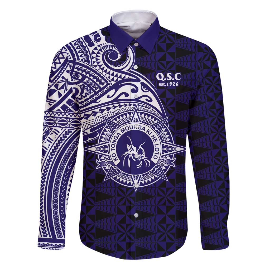 Tonga Queen Salote College 100th Years Family Matching Puletasi and Hawaiian Shirt Est 1926 Tongan Ngatu Tapa - Polynesian Pride