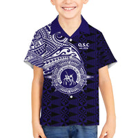 Tonga Queen Salote College 100th Years Family Matching Tank Maxi Dress and Hawaiian Shirt Est 1926 Tongan Ngatu Tapa - Polynesian Pride