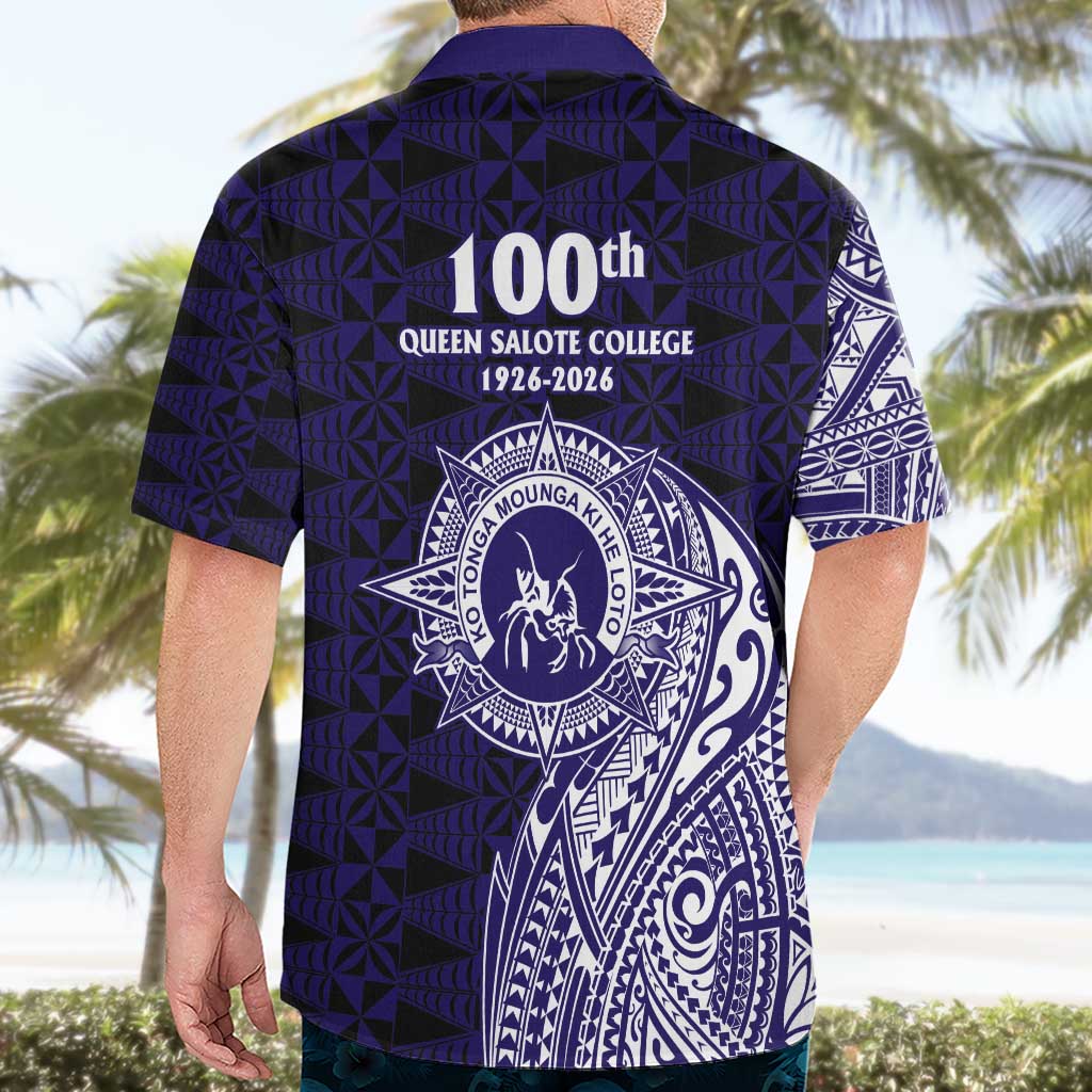 Tonga Queen Salote College 100th Years Hawaiian Shirt Est 1926 Tongan Ngatu Tapa - Polynesian Pride