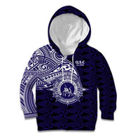 Tonga Queen Salote College 100th Years Kid Hoodie Est 1926 Tongan Ngatu Tapa - Polynesian Pride