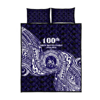 Tonga Queen Salote College 100th Years Quilt Bed Set Est 1926 Tongan Ngatu Tapa - Polynesian Pride