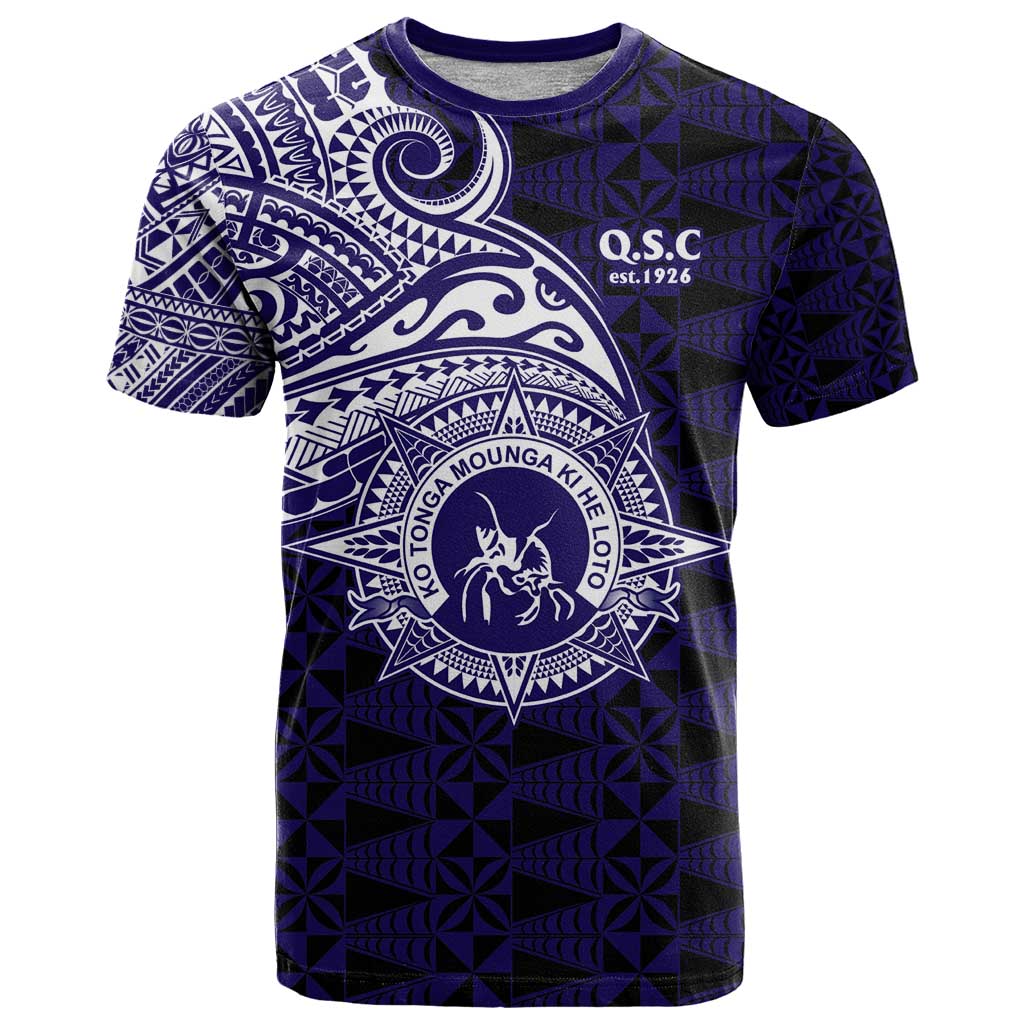 Tonga Queen Salote College 100th Years T Shirt Est 1926 Tongan Ngatu Tapa - Polynesian Pride