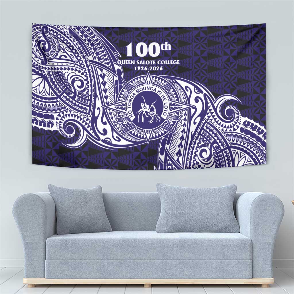 Tonga Queen Salote College 100th Years Tapestry Est 1926 Tongan Ngatu Tapa - Polynesian Pride
