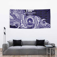 Tonga Queen Salote College 100th Years Tapestry Est 1926 Tongan Ngatu Tapa - Polynesian Pride