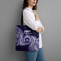 Tonga Queen Salote College 100th Years Tote Bag Est 1926 Tongan Ngatu Tapa - Polynesian Pride