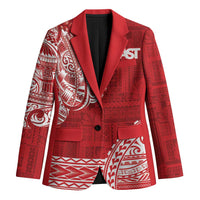 Samoa FAST Blazer Samoan Motif Patterns - Polynesian Pride