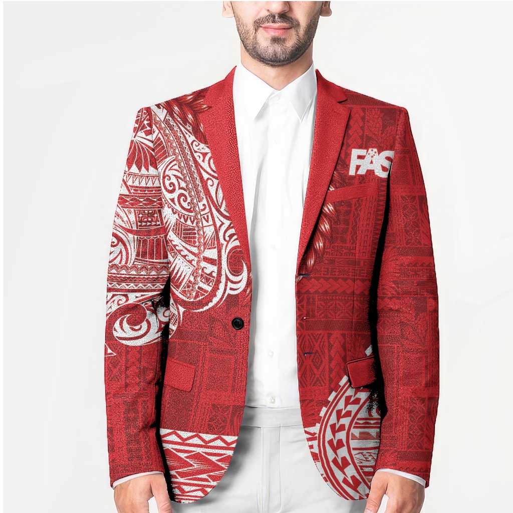 Samoa FAST Blazer Samoan Motif Patterns - Polynesian Pride