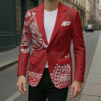 Samoa FAST Blazer Samoan Motif Patterns - Polynesian Pride