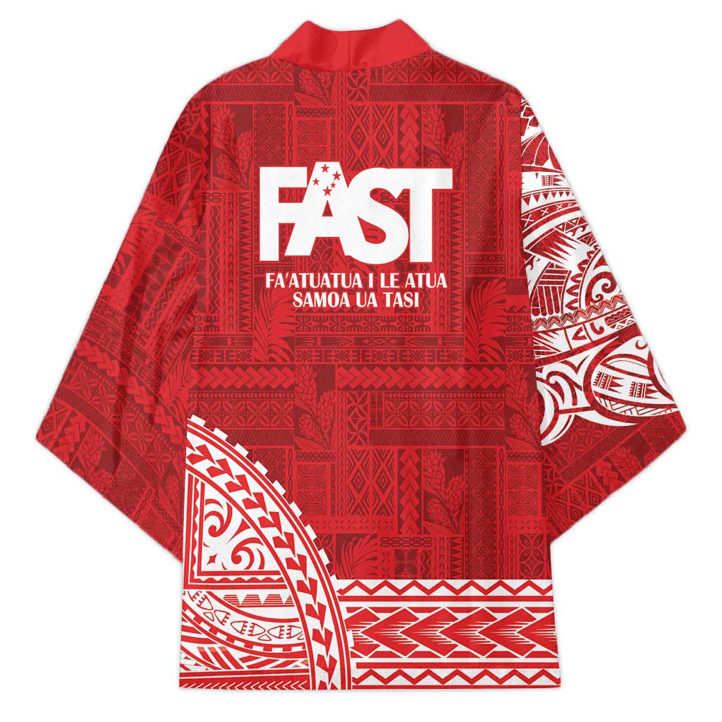 Samoa FAST Kimono Samoan Motif Patterns - Polynesian Pride