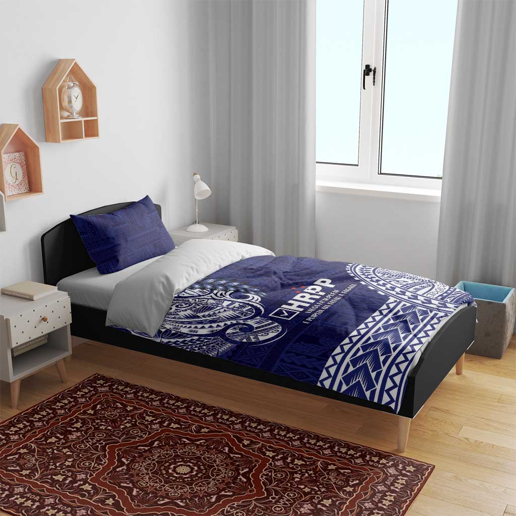 Samoa HRPP Bedding Set Samoan Motif Patterns - Polynesian Pride