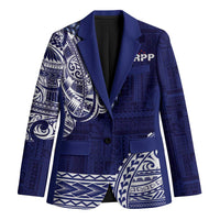 Samoa HRPP Blazer Samoan Motif Patterns - Polynesian Pride