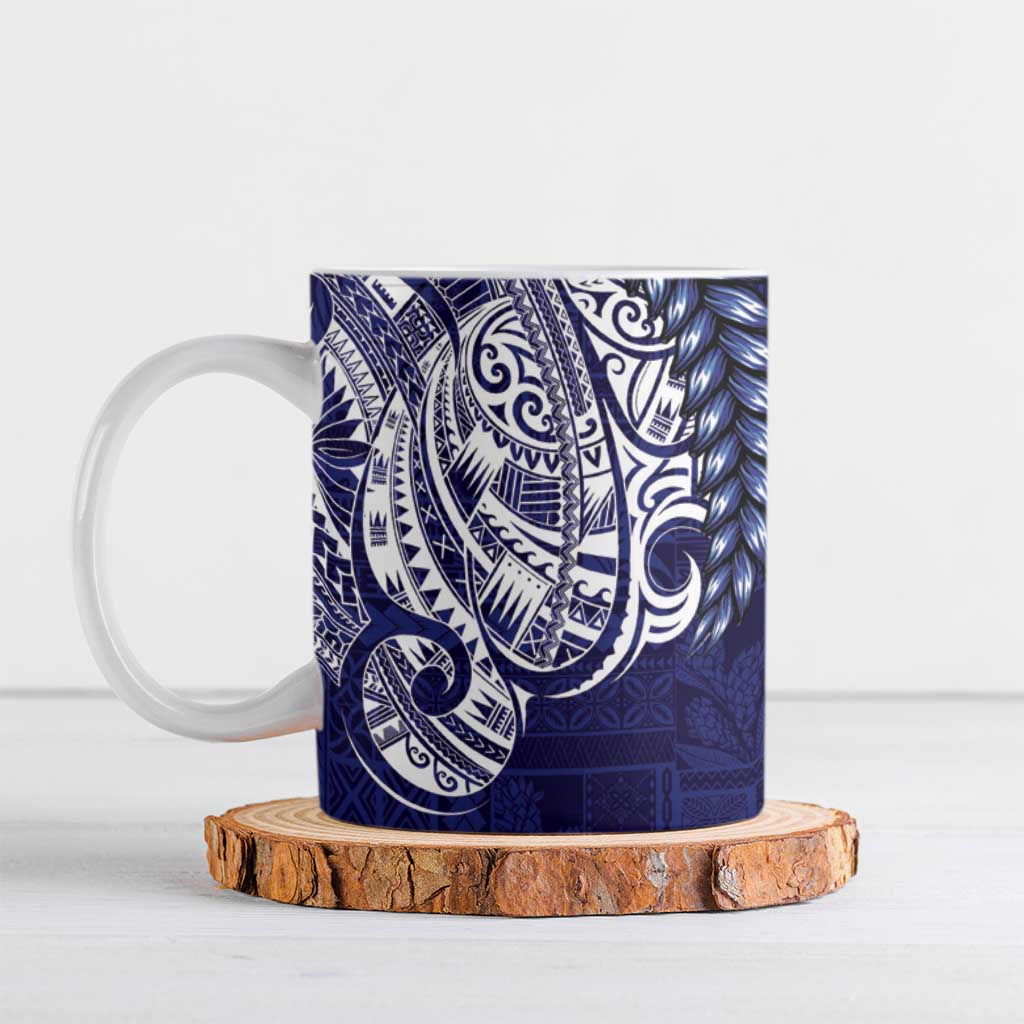 Samoa HRPP Ceramic Mug Samoan Motif Patterns - Polynesian Pride