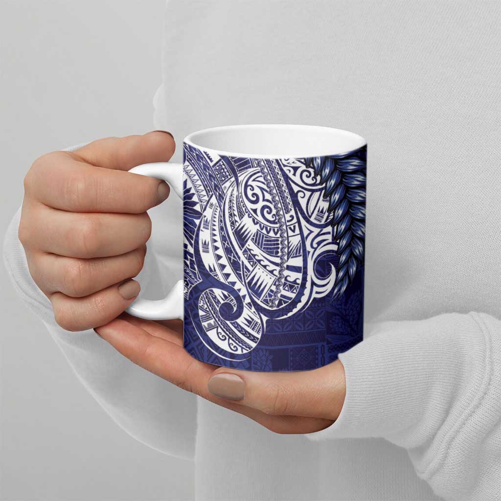 Samoa HRPP Ceramic Mug Samoan Motif Patterns - Polynesian Pride
