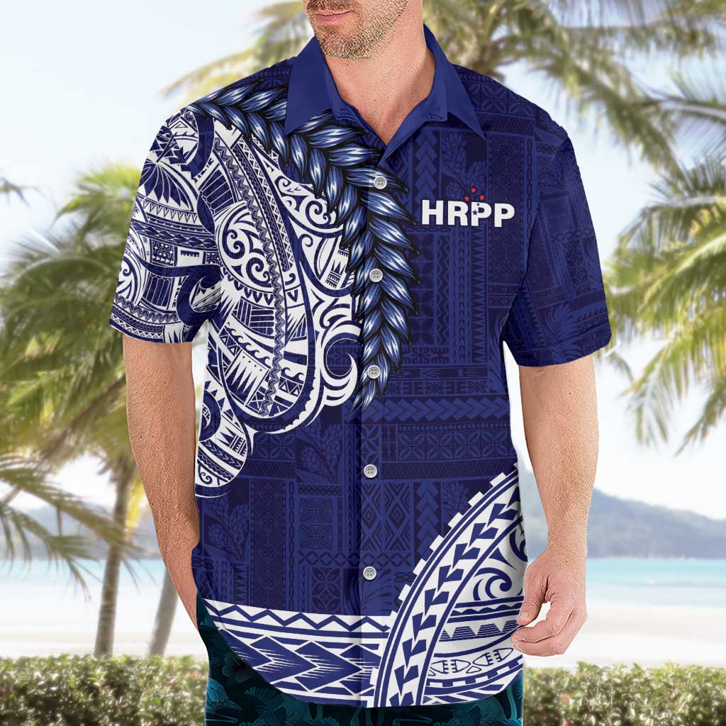 Samoa HRPP Hawaiian Shirt Samoan Motif Patterns - Polynesian Pride