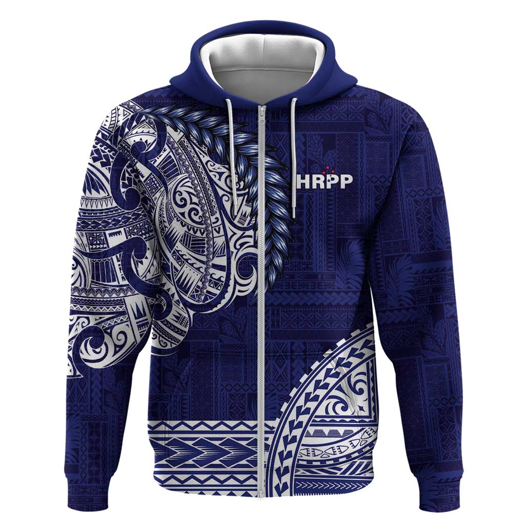 Samoa HRPP Hoodie Samoan Motif Patterns - Polynesian Pride