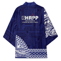 Samoa HRPP Kimono Samoan Motif Patterns - Polynesian Pride