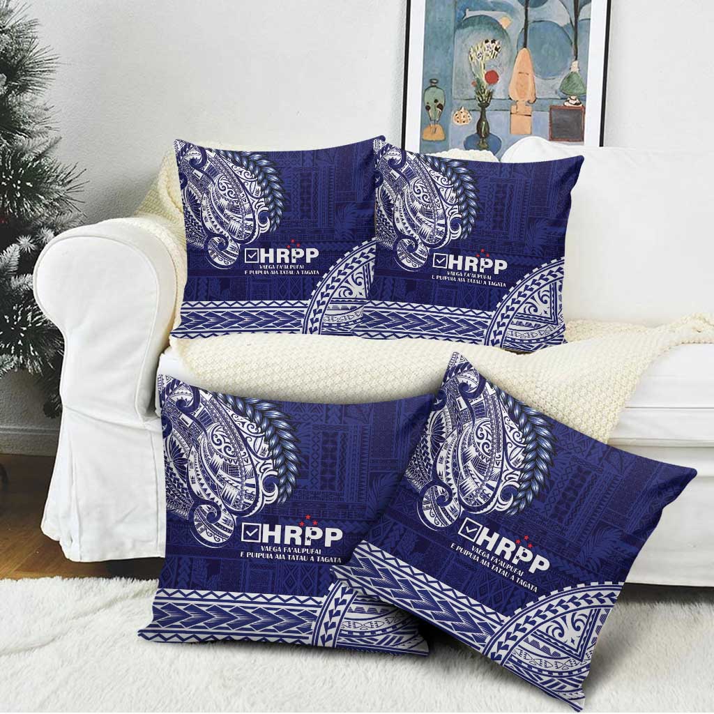 Samoa HRPP Pillow Cover Samoan Motif Patterns - Polynesian Pride