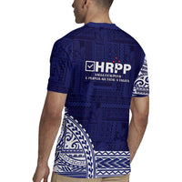 Samoa HRPP Rugby Jersey Samoan Motif Patterns - Polynesian Pride