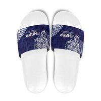 Samoa HRPP Slide Sandals Samoan Motif Patterns - Polynesian Pride
