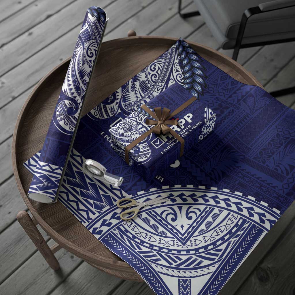 Samoa HRPP Wrapping Paper Samoan Motif Patterns - Polynesian Pride