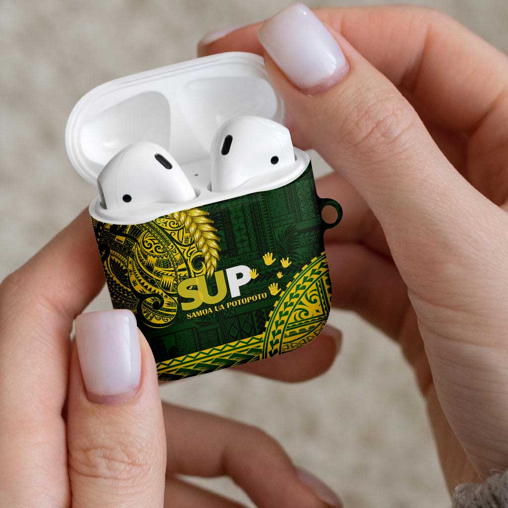 Samoa SUP AirPods Case Samoan Motif Patterns - Polynesian Pride