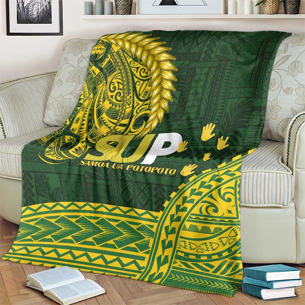 Samoa SUP Blanket Samoan Motif Patterns - Polynesian Pride