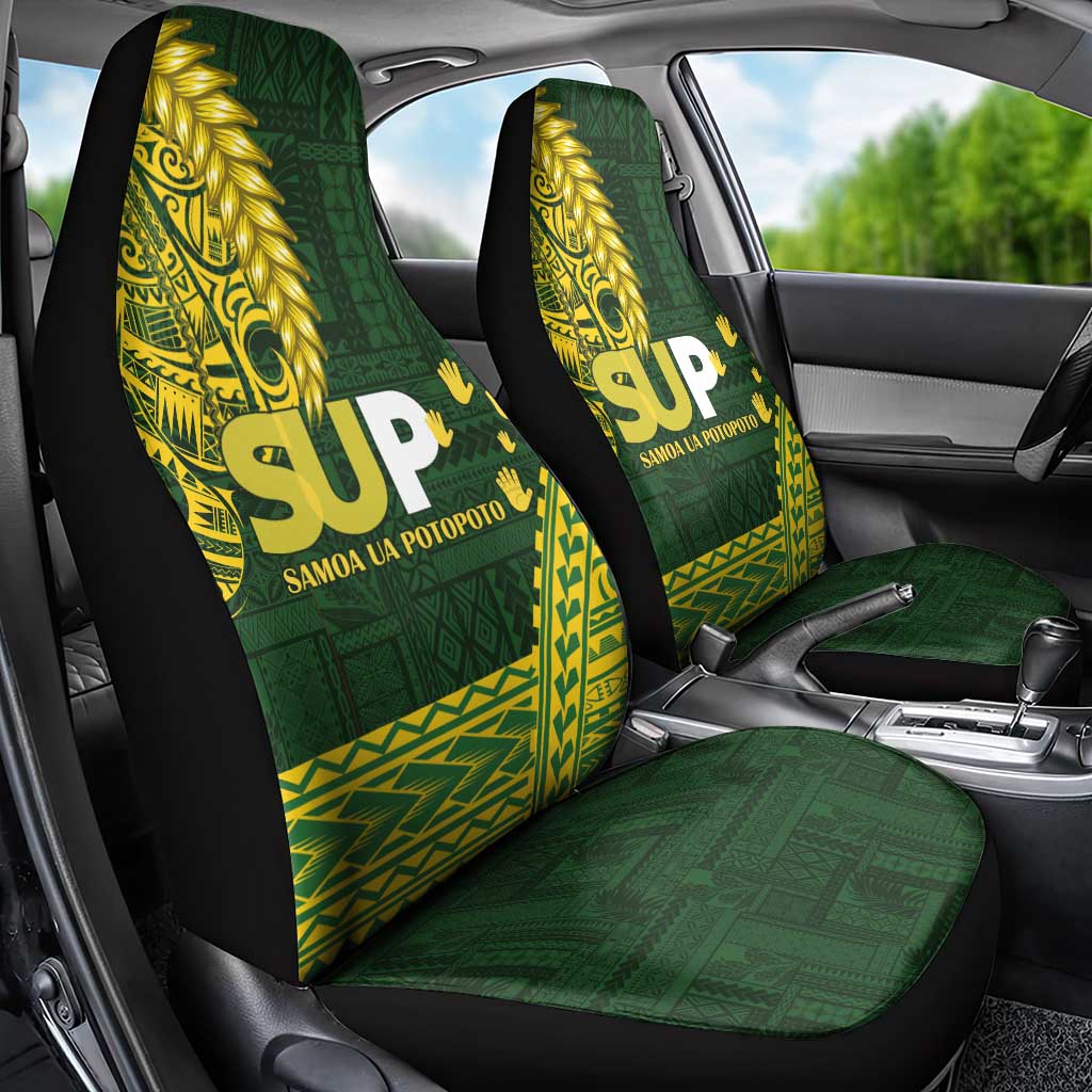 Samoa SUP Car Seat Cover Samoan Motif Patterns - Polynesian Pride
